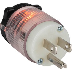 Main product image for 3-Prong AC Plug with Built-In Light110-302